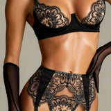 Lylah - 3 Pieces - Black