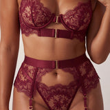 Kyra - 4 Pieces - Bordeaux