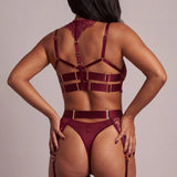 Kyra - 4 Pieces - Bordeaux