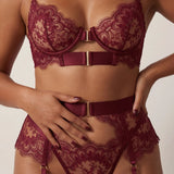 Kyra - 4 Pieces - Bordeaux