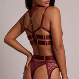 Kyra - 4 Pieces - Bordeaux