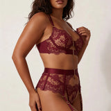 Kyra - 4 Pieces - Bordeaux