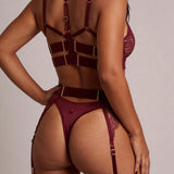 Kyra - 4 Pieces - Bordeaux